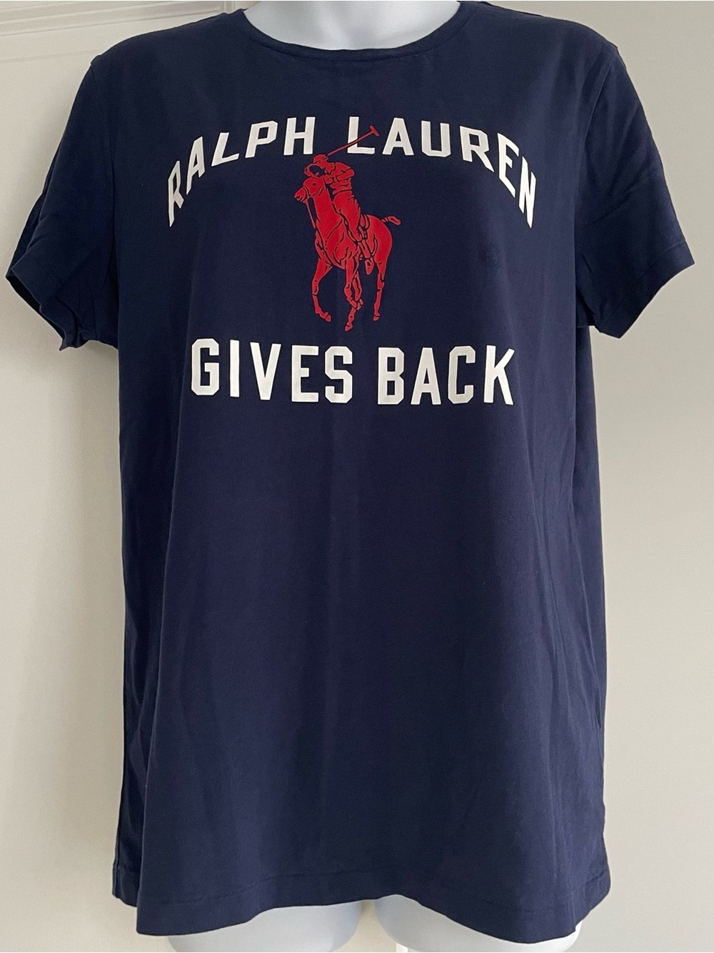 Polo by Ralph Lauren Volunteer Navy Tee Graphic